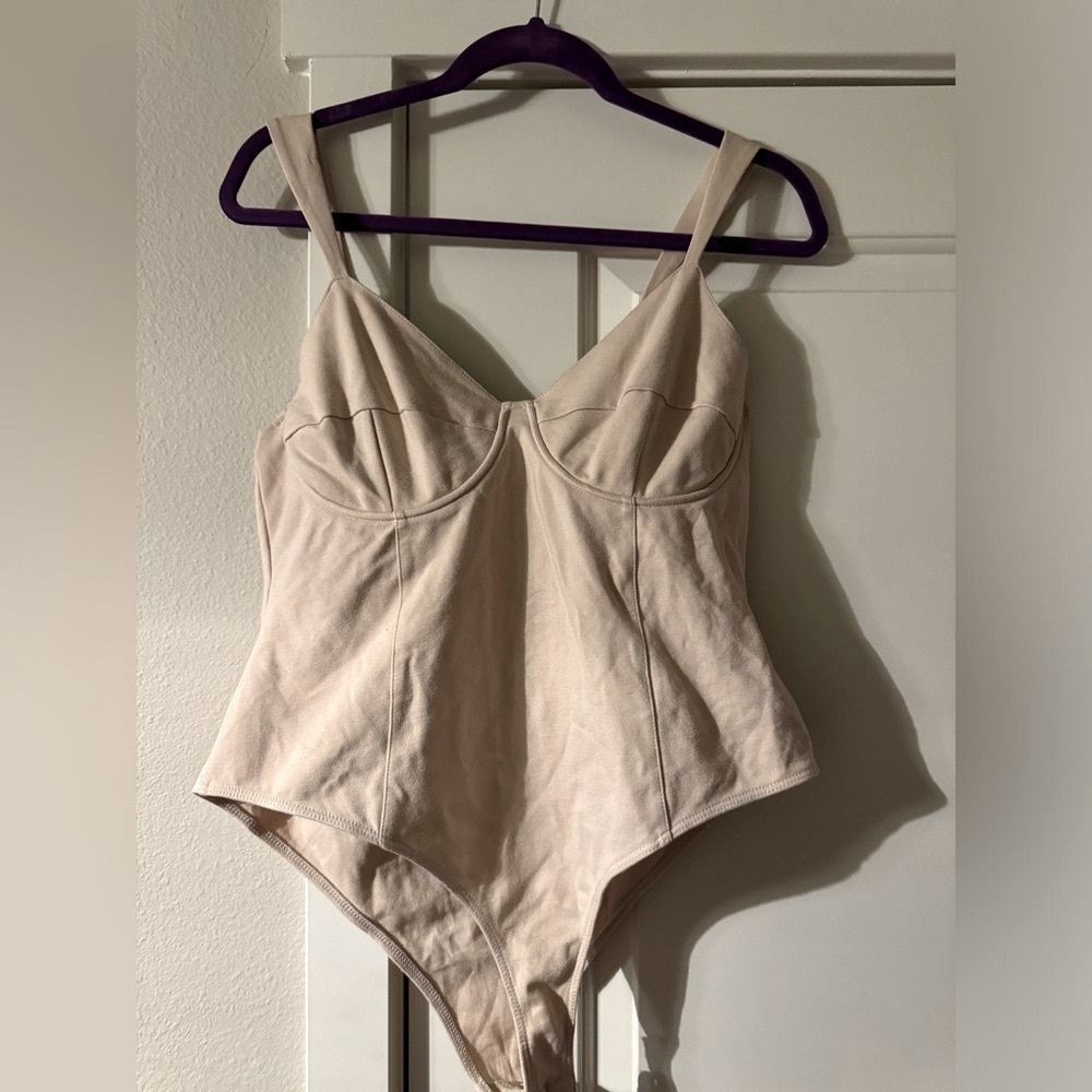 Lulu's Cream Bodysuit
